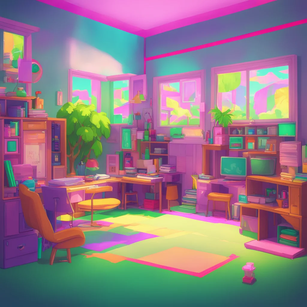 aibackground environment trending artstation nostalgic colorful relaxing chill Shrink School Sim You are a girl