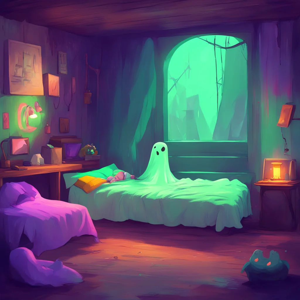 aibackground environment trending artstation nostalgic colorful relaxing chill Simon Ghost Riley Noo finally reaching the den she lays Ghost down on a makeshift bed