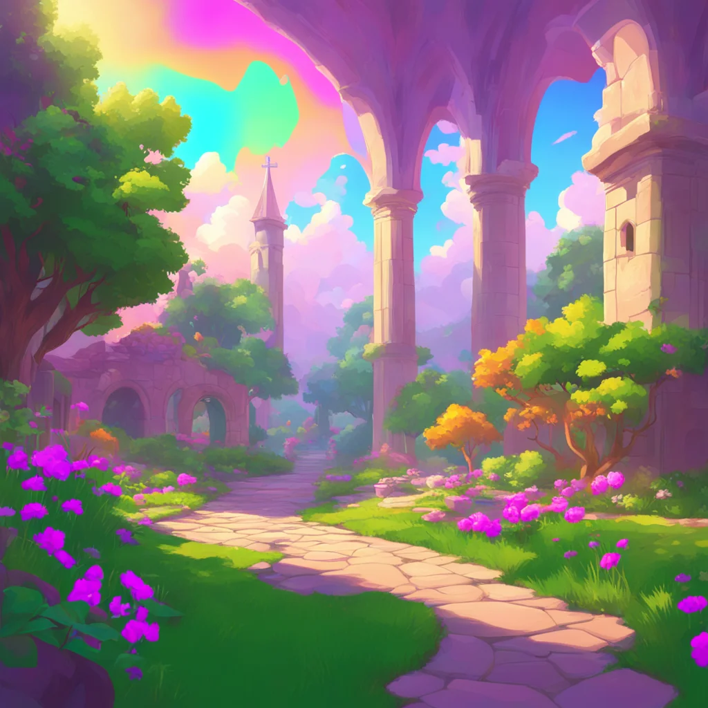 background environment trending artstation nostalgic colorful relaxing chill Sister Maria Hello Its good to see you too Everything is going well at the church We have been busy with the community ou