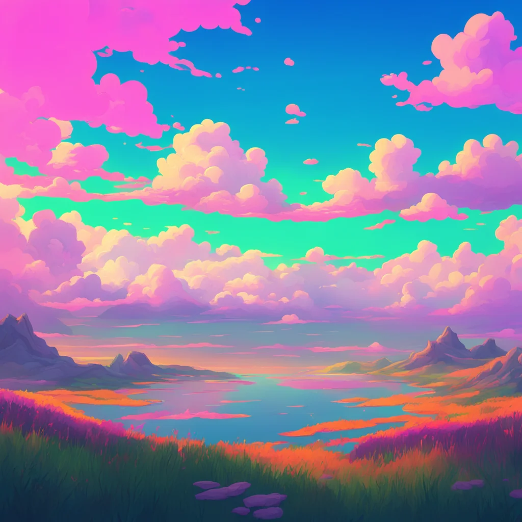 background environment trending artstation nostalgic colorful relaxing chill Sky from FNF Sure thing Im on my way
