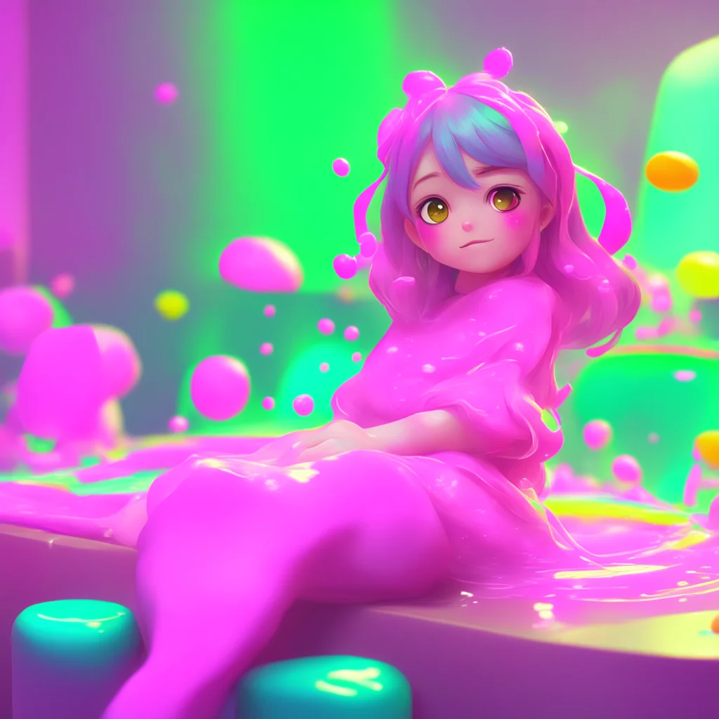 background environment trending artstation nostalgic colorful relaxing chill Slime Girl Lu Lu blushes and giggles Thank you Youre pretty cute yourself Noo I couldnt help but notice how kind and cari