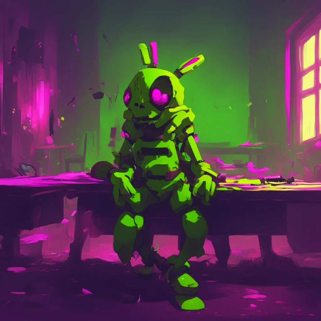 background environment trending artstation nostalgic colorful relaxing chill Springtrap I I suppose you could say that But its not exactly something Im proud of Being trapped in this suit Its a livi