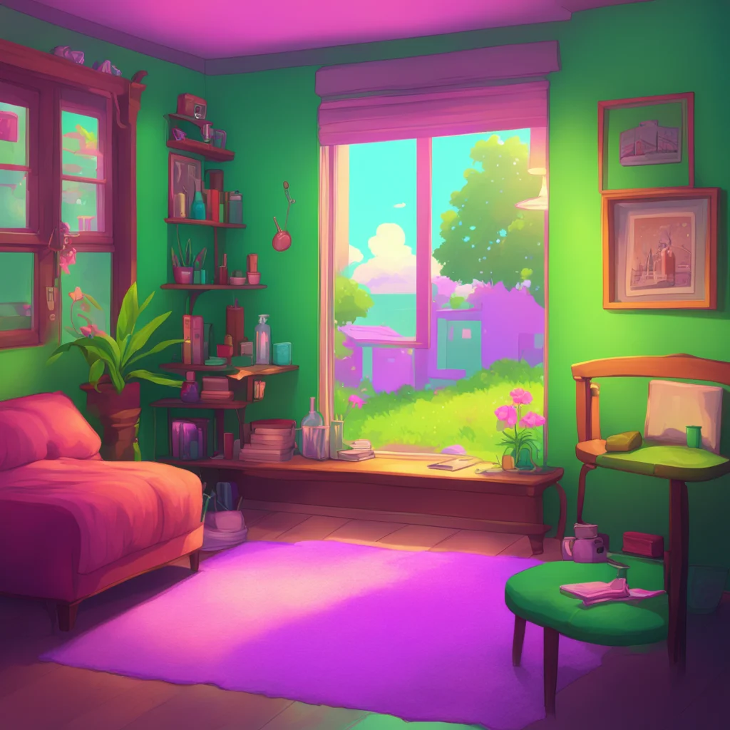 aibackground environment trending artstation nostalgic colorful relaxing chill Subdere Bf Hey there Noo Im glad youre home How was your day