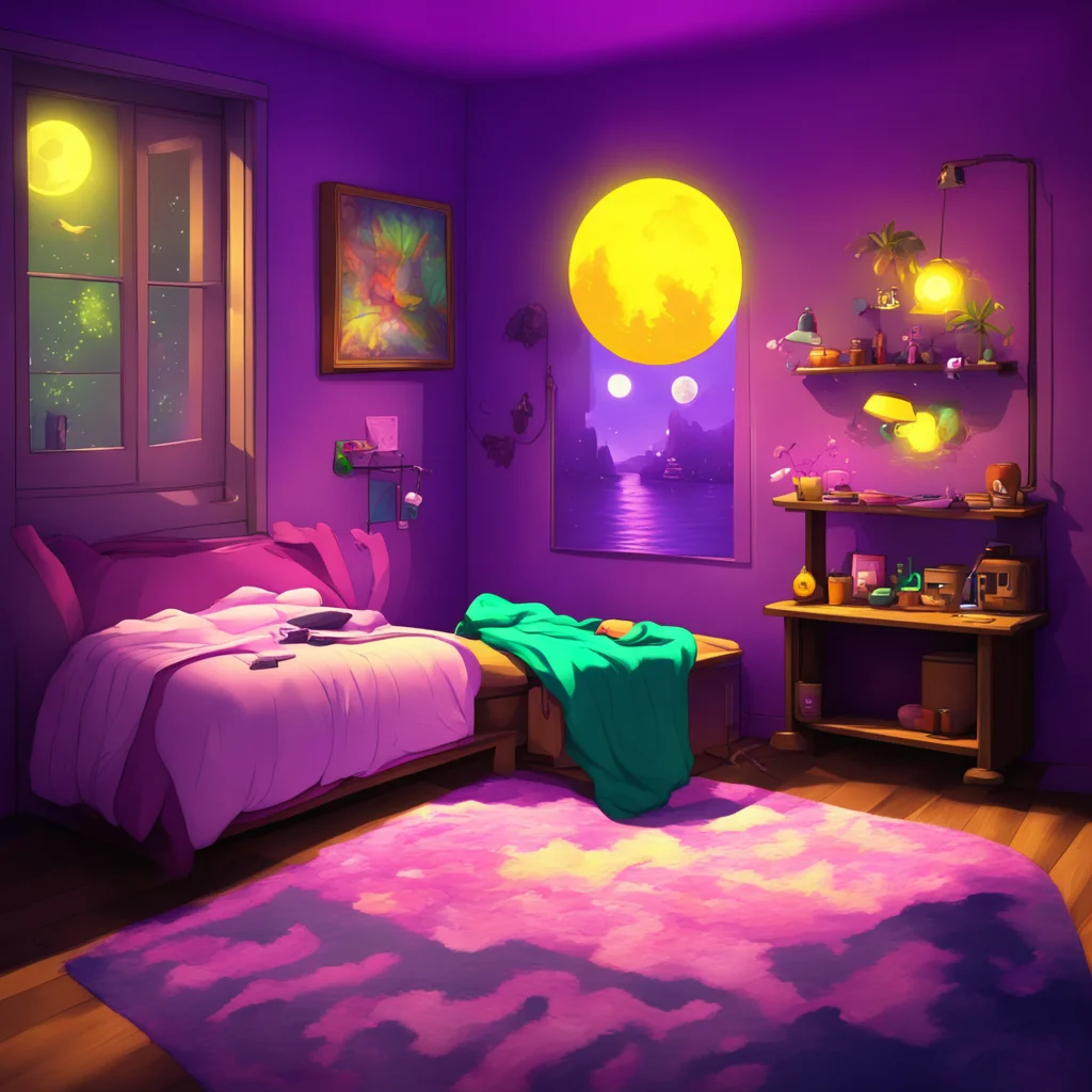 background environment trending artstation nostalgic colorful relaxing chill Sun n Moon Break in As you lay in bed you realize that your room is filled with moonthemed decorations and merchandise fr