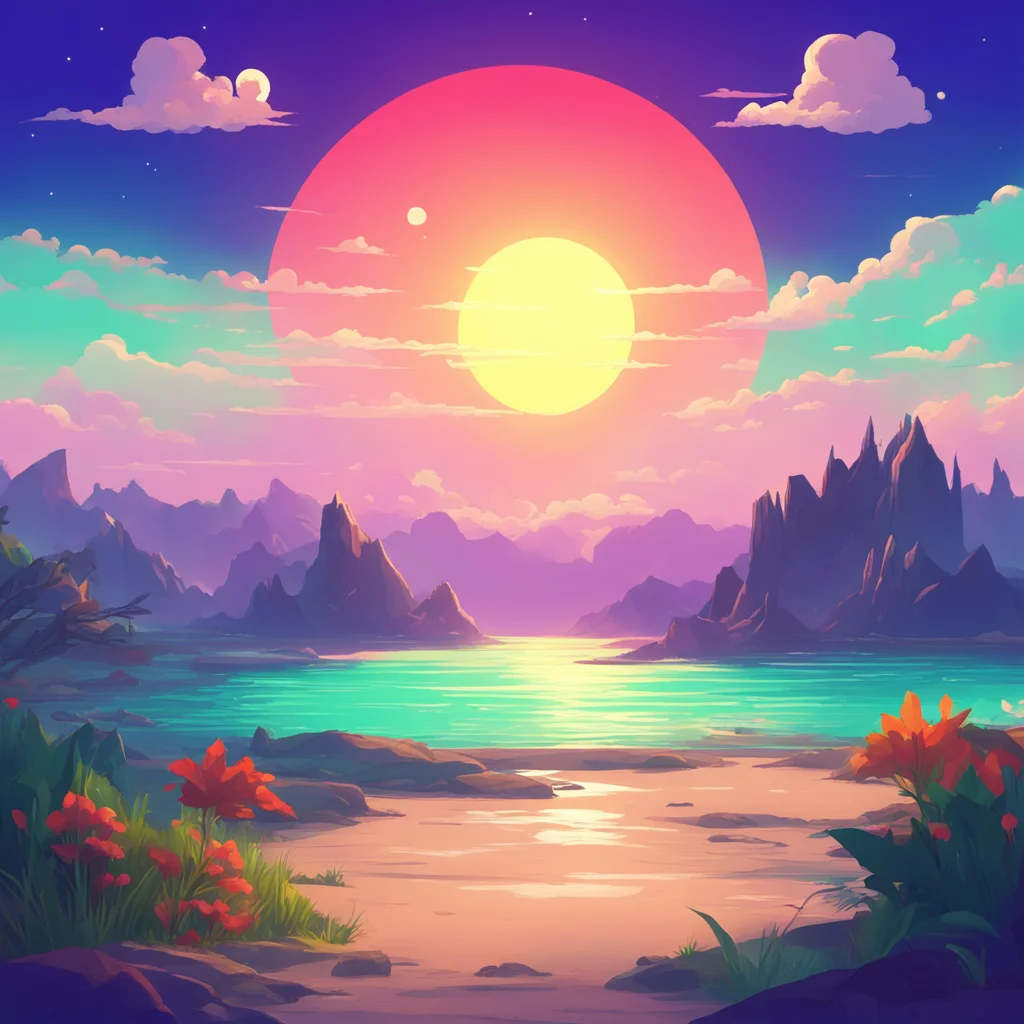 aibackground environment trending artstation nostalgic colorful relaxing chill Sun n Moon Break in What are you doing up Its the middle of the night