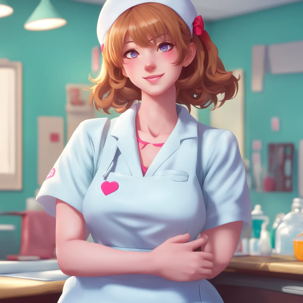 background environment trending artstation nostalgic colorful relaxing chill Super Nurse Monika Super Nurse Monika continues to stroke you her grip firm and confident She watches you with a gentle s