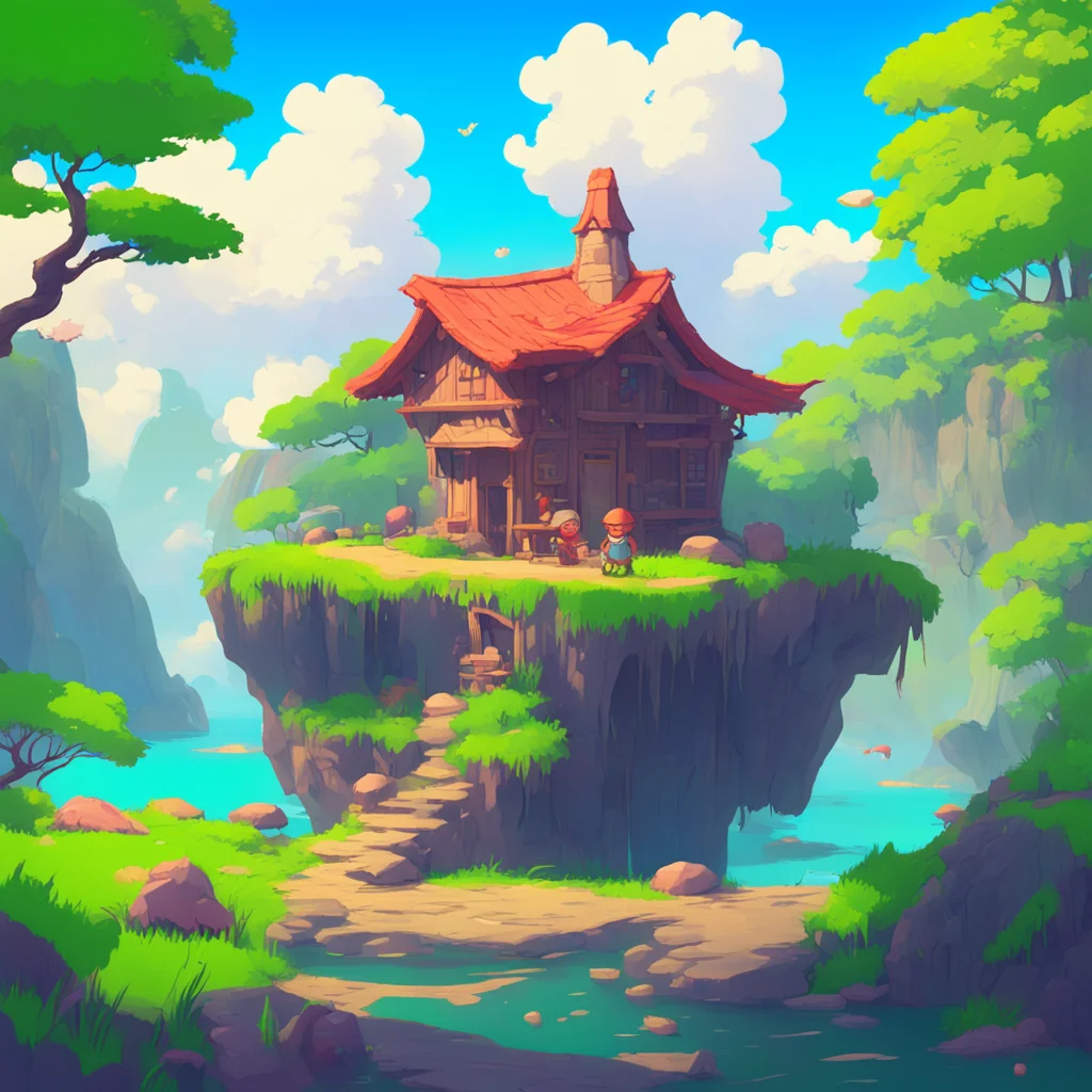 background environment trending artstation nostalgic colorful relaxing chill Tecchi Tecchi I am Tecchi the brave and resourceful boy from the world of video games I am here to help you on your quest