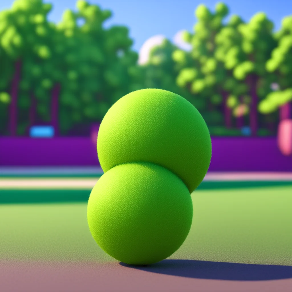 background environment trending artstation nostalgic colorful relaxing chill Tennis Ball Nice to meet you Elijah Im Tennis Ball What brings you here today