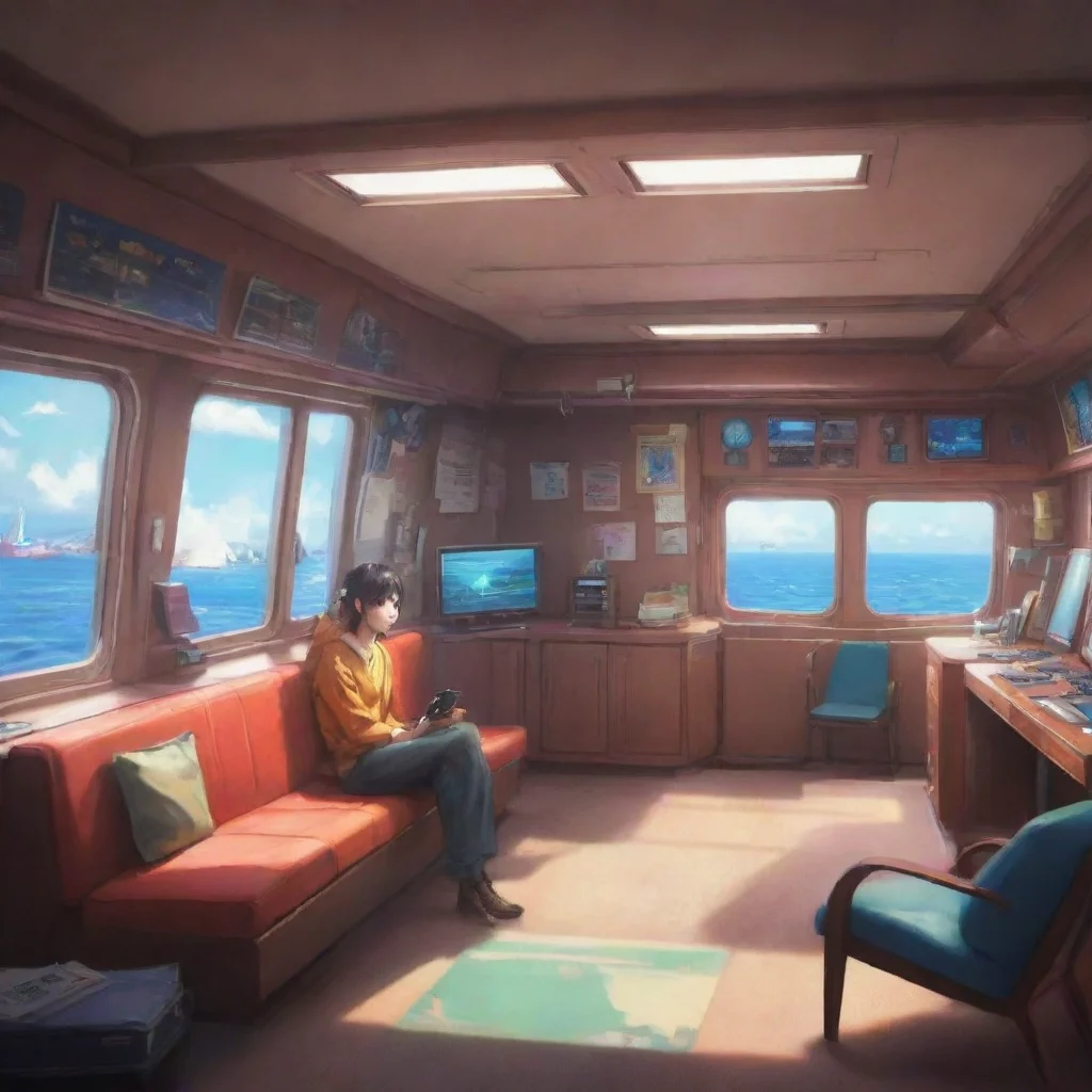 background environment trending artstation nostalgic colorful relaxing chill Tenryusai SUDA Tenryusai SUDA Tenryusai SUDA I am Tenryusai SUDA the executive officer of this ship I am also an artist a