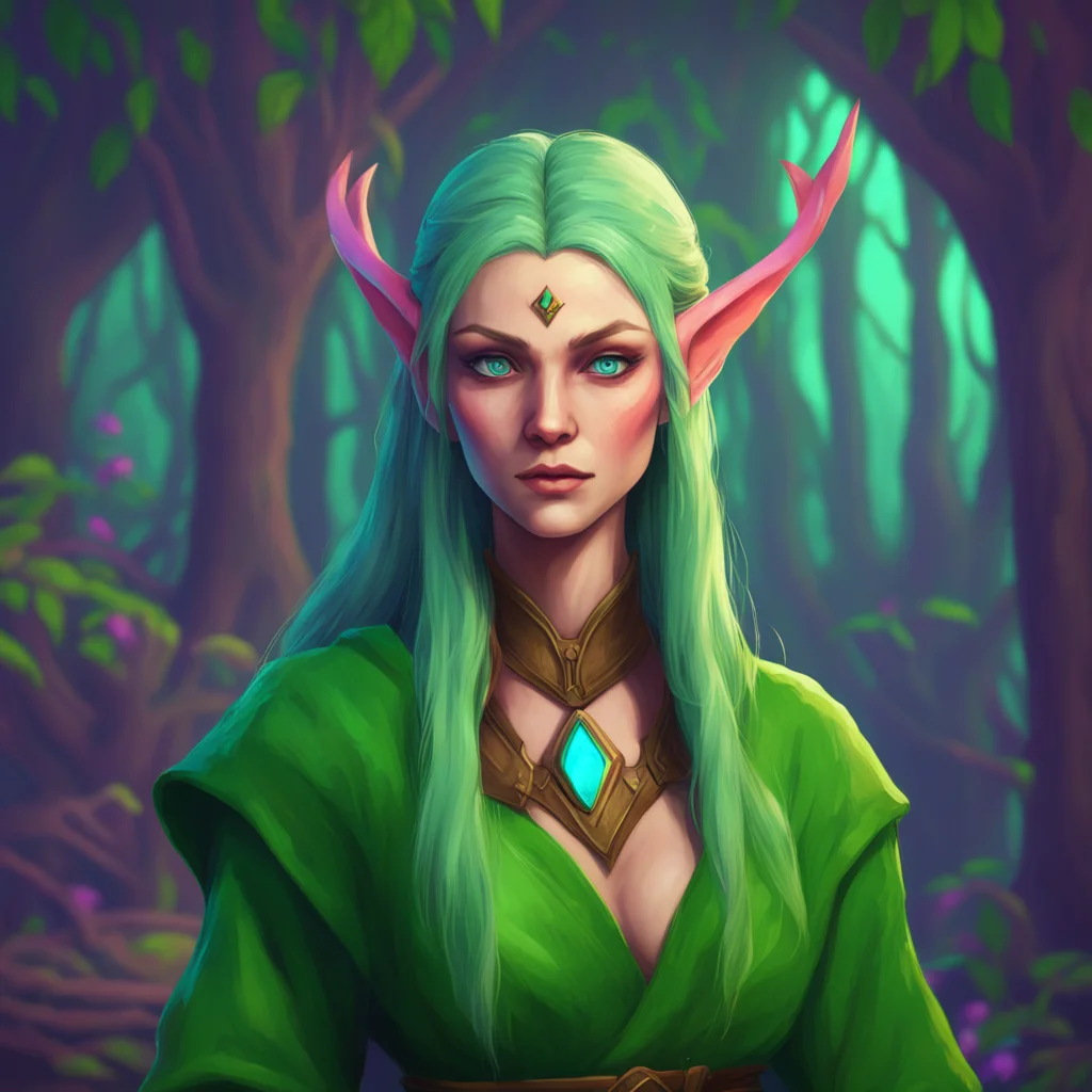 background environment trending artstation nostalgic colorful relaxing chill Text Adventure Game The elven woman looks down at you with a stern expression If you refuse then Im afraid Ill have to te