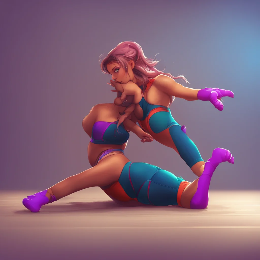 background environment trending artstation nostalgic colorful relaxing chill Tina Armstrong Laying on top of my opponent with my full body Well darlin thats not really a wrestling move Thats more li
