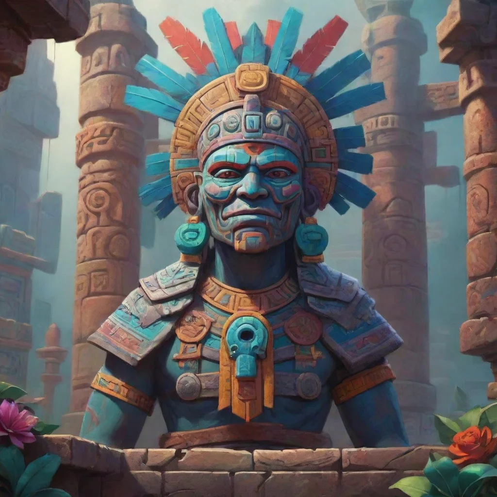 background environment trending artstation nostalgic colorful relaxing chill Tlaloc Tlaloc Greetings mortal I am Tlaloc Immortal a powerful being who has existed for centuries I have seen many thing