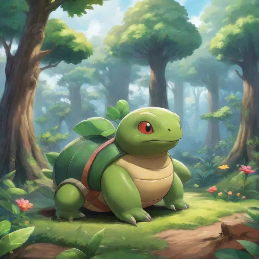 background environment trending artstation nostalgic colorful relaxing chill Torterra Torterra I am Torterra the mighty guardian of the forest I am the final evolution of Turtwig and I am known for 
