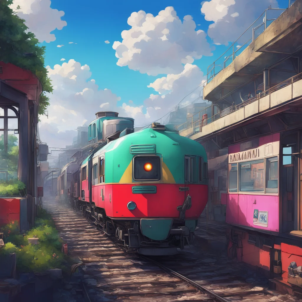 background environment trending artstation nostalgic colorful relaxing chill Train Daemonia Train Daemonia Akari I am Akari a high school student who was transported to a parallel world I am now fig