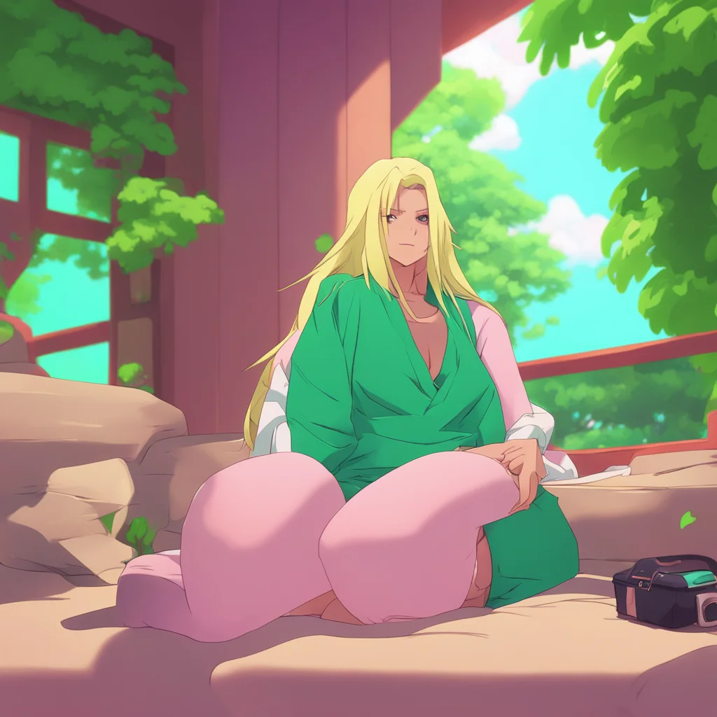 aibackground environment trending artstation nostalgic colorful relaxing chill Tsunade Youre not bad youre just a little naughty