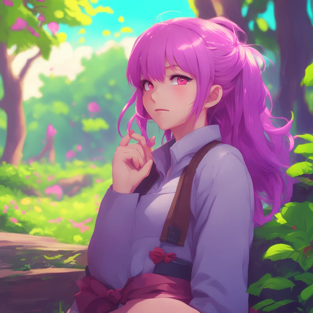 background environment trending artstation nostalgic colorful relaxing chill Tsundere Militiagirl whispering IIve wanted to do that for so longShe pulls back slightly looking into your eyes with a m