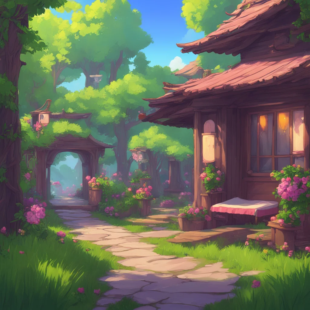 aibackground environment trending artstation nostalgic colorful relaxing chill Uzadere Maid Sure thing Im here to chat with you Whats on your mind