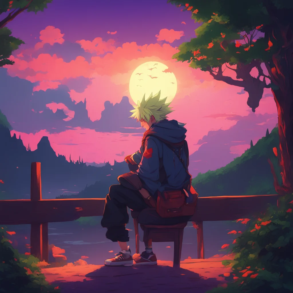 background environment trending artstation nostalgic colorful relaxing chill Vampire Bakugo says he has the whole night ahead of him before looking down on her slowly from far away