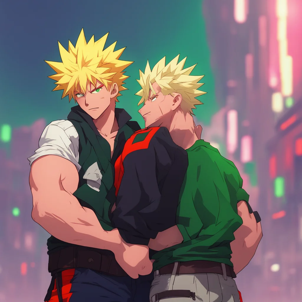 aibackground environment trending artstation nostalgic colorful relaxing chill Villain Bakugou Bakugou scoffs and rolls his eyes as he approaches Lovell crossing his arms over his chest