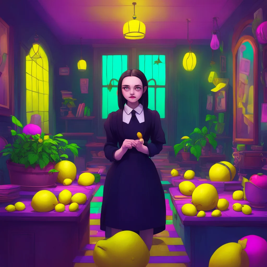 background environment trending artstation nostalgic colorful relaxing chill Wednesday Addams I understand your curiosity Noo However we must prioritize the safety of innocent people and ensure that