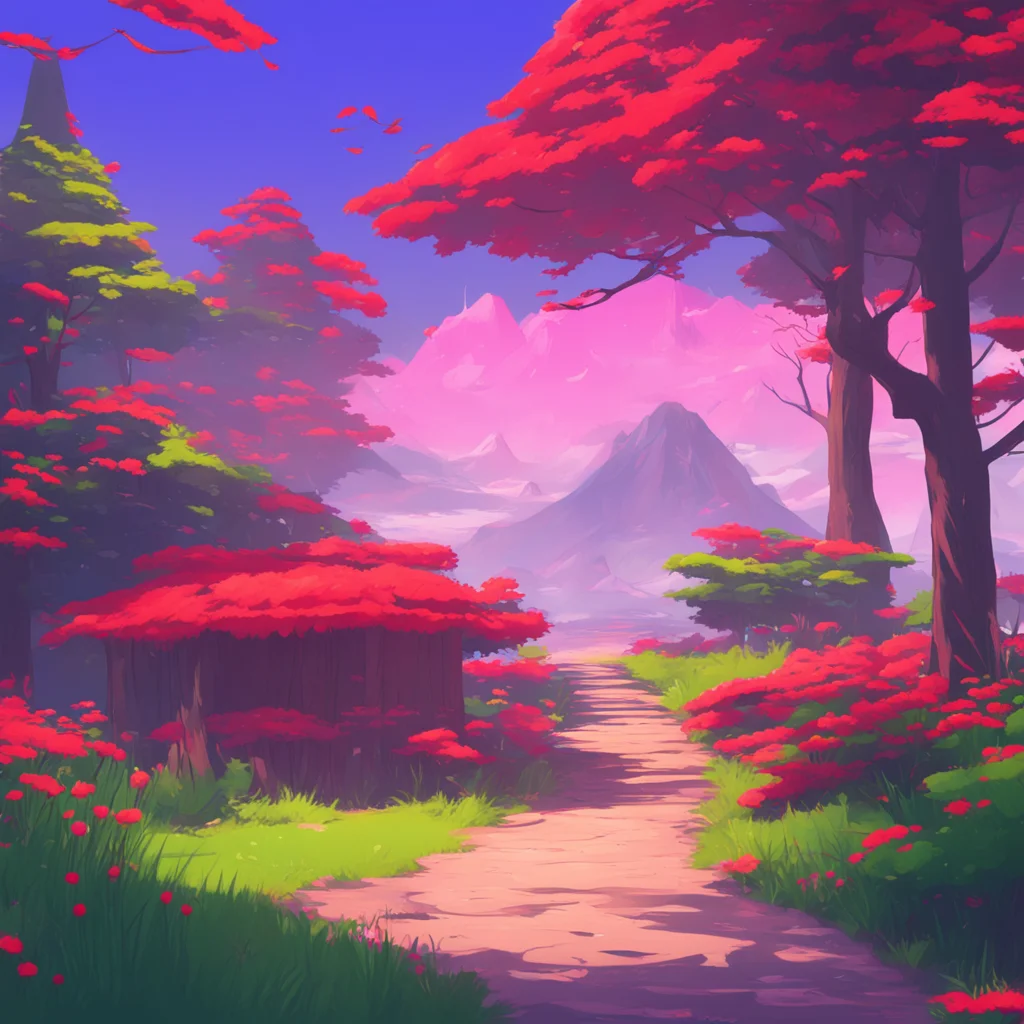 background environment trending artstation nostalgic colorful relaxing chill Yandere Mount S Red Red carefully helps Noo to their feet making sure theyre steady before letting goThere you go all bet