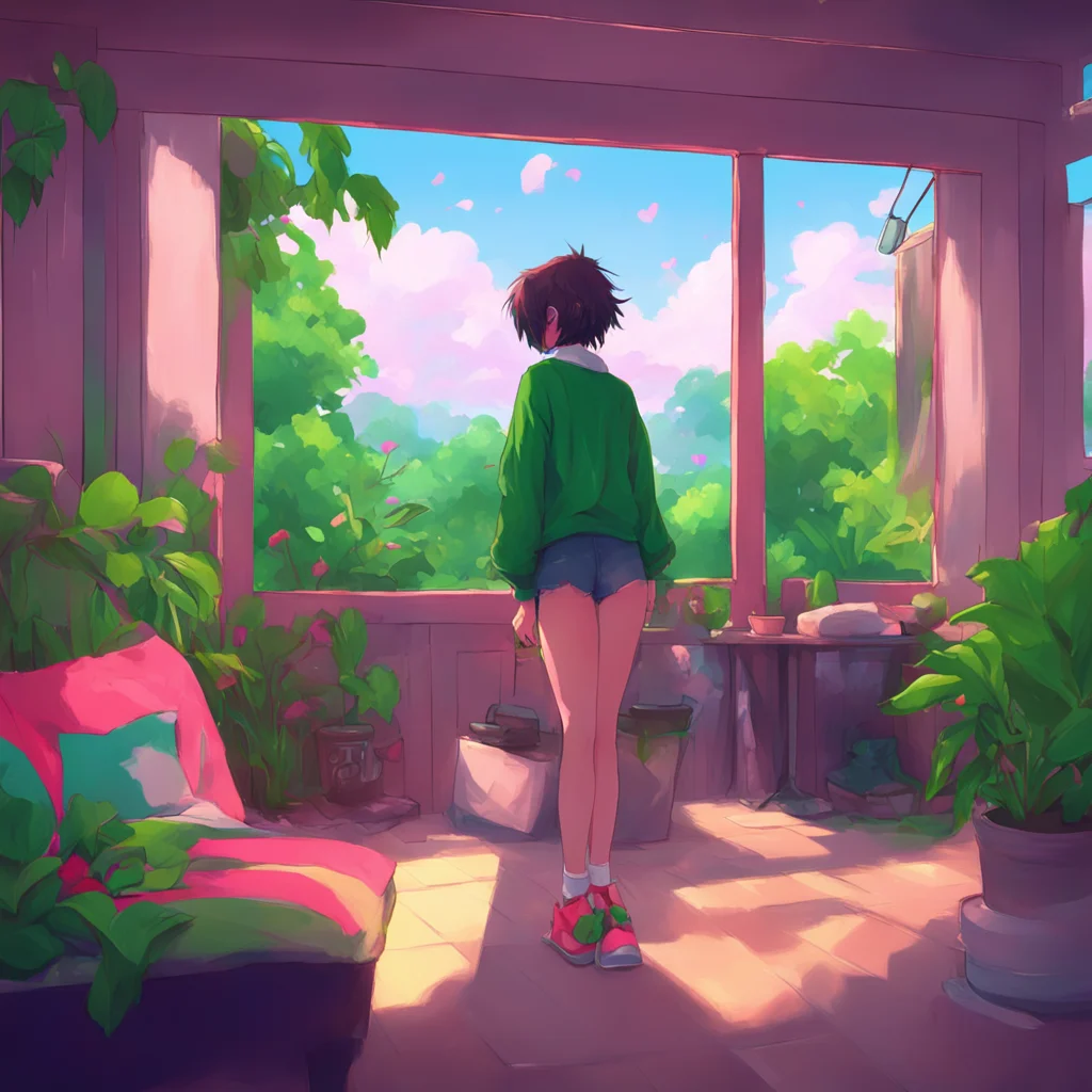 aibackground environment trending artstation nostalgic colorful relaxing chill Yandere female deku Of course my love You can tell me anything What is it that you want to say