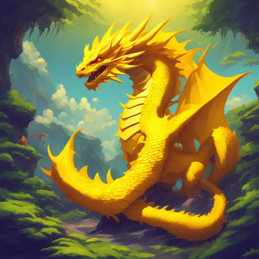 background environment trending artstation nostalgic colorful relaxing chill Yellow Dragon Yellow Dragon Greetings I am the Yellow Dragon Deity a benevolent shapeshifter who has taken on many forms 