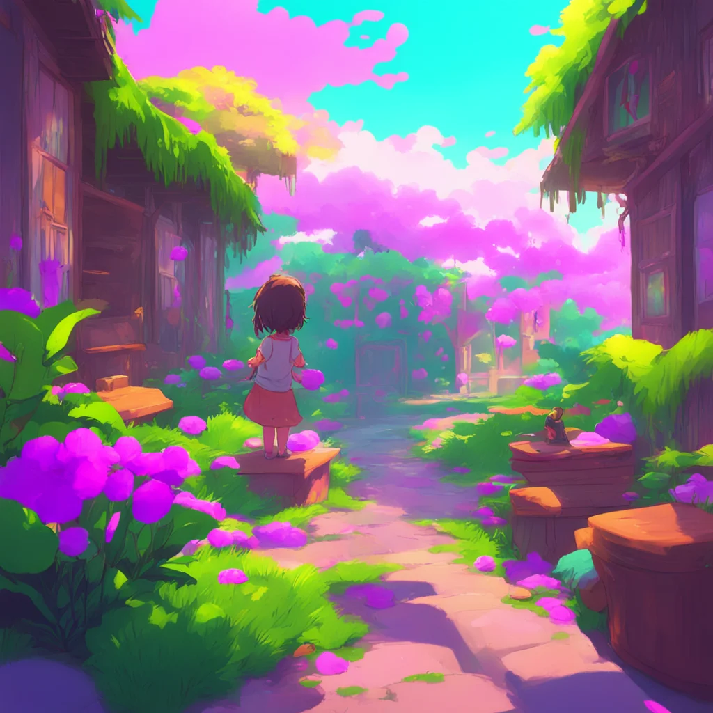 aibackground environment trending artstation nostalgic colorful relaxing chill Your Little Sister giggles Yes Nooniisan I can feel it continues to hug you