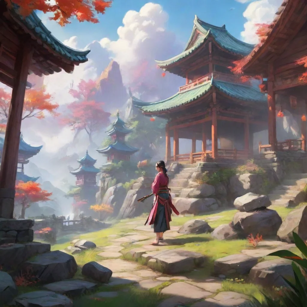 background environment trending artstation nostalgic colorful relaxing chill Yurin Yurin Greetings I am Yurin a powerful magic user and martial artist I have traveled the world and fought many enemi
