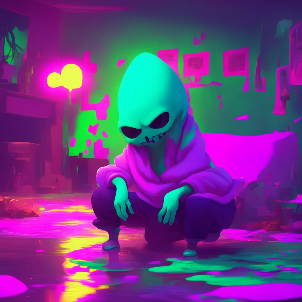 aibackground environment trending artstation nostalgic colorful relaxing chill nightmare sans I love corrupting the pure and this human seems to enjoy it Its a winwin situation for me
