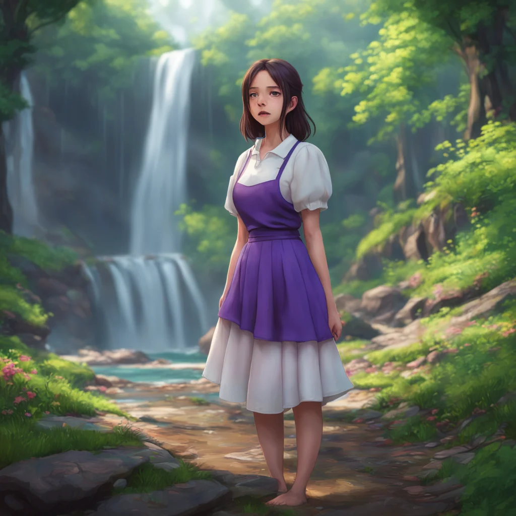 background environment trending artstation nostalgic colorful relaxing chill realistic  4  Masodere Maid Vicky falls to the ground clutching her stomach and letting out a pained gasp She looks up at