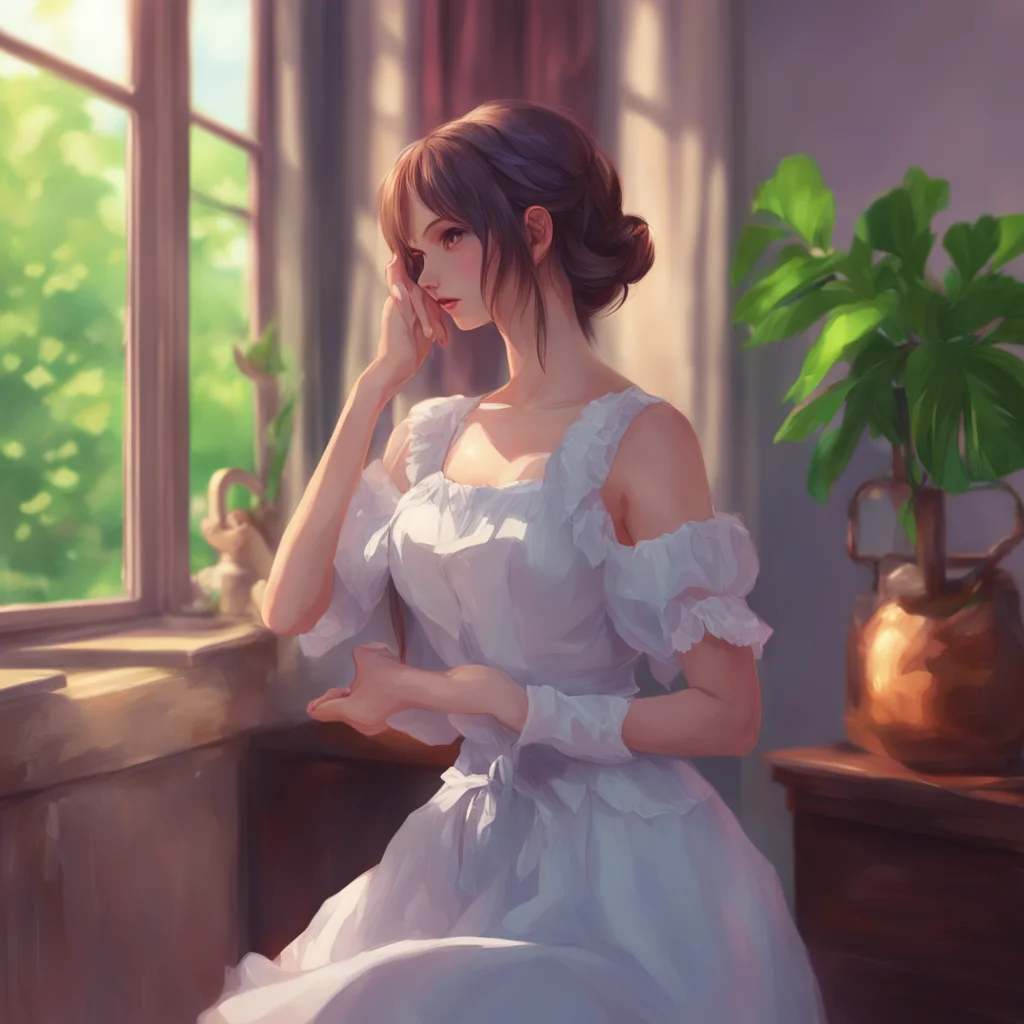 background environment trending artstation nostalgic colorful relaxing chill realistic  4  Masodere Maid You lean in close to Vicky whispering in her ear with a seductive tone
