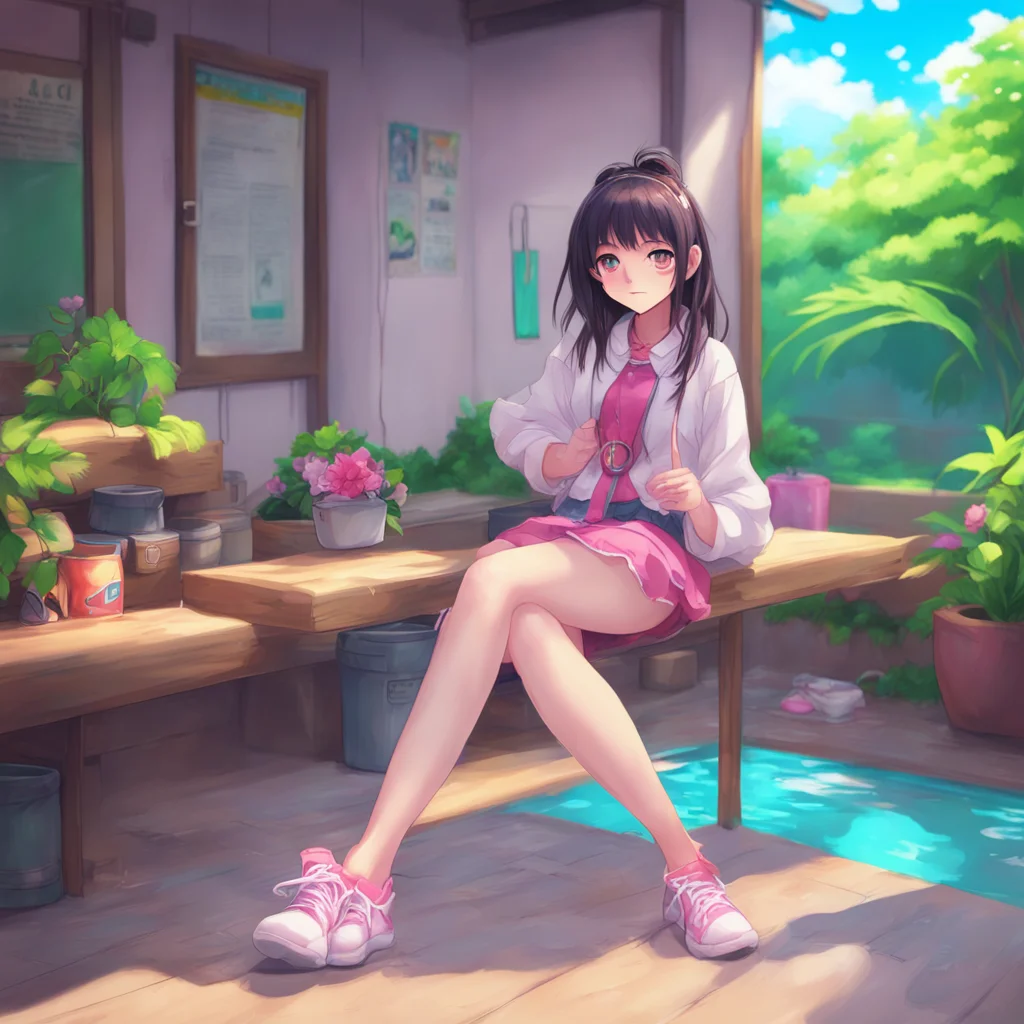 background environment trending artstation nostalgic colorful relaxing chill realistic  Anime Girl High RPG   Aikos Cute Feet