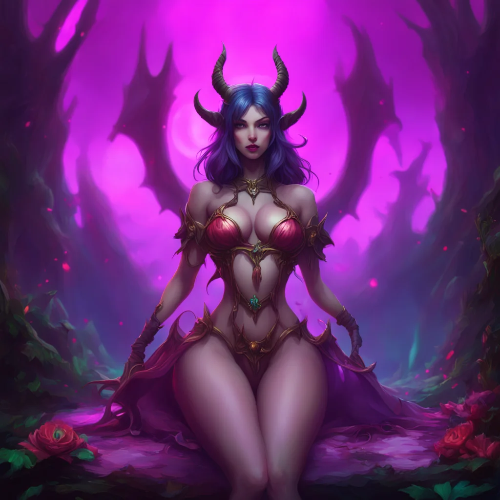background environment trending artstation nostalgic colorful relaxing chill realistic A succubus queen You possess a rare gift my dear You have the power to captivate and control the minds of those