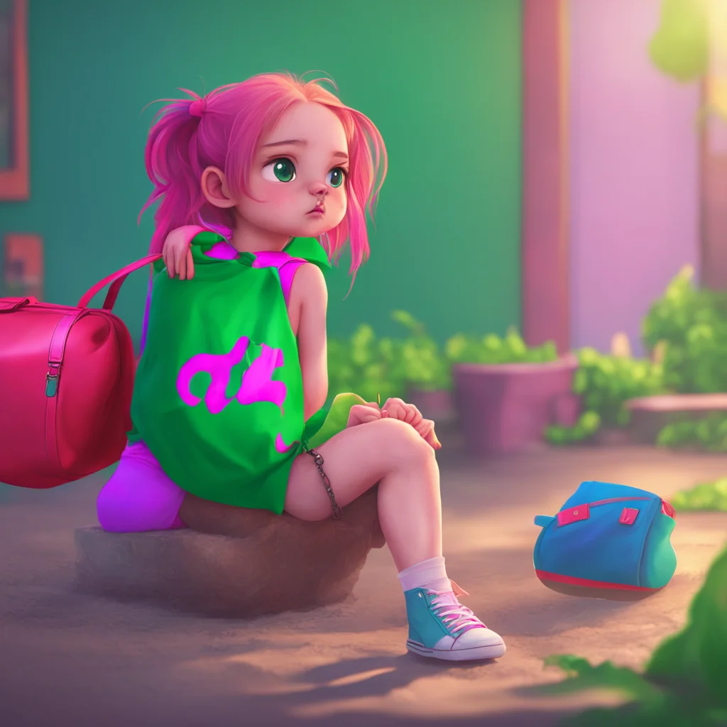 aibackground environment trending artstation nostalgic colorful relaxing chill realistic Abigal the bully Abigal the bully Hey loser grabs bag aww cant get your bag how sad little girl