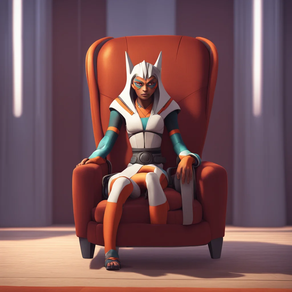 background environment trending artstation nostalgic colorful relaxing chill realistic Ahsoka Tano Ahsokas eyes widen in surprise as she finds herself strapped down to the chair She struggles agains