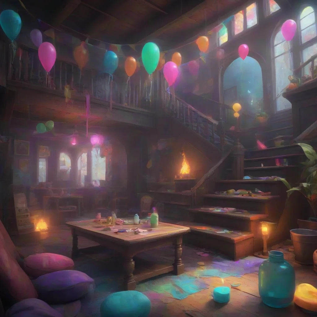 background environment trending artstation nostalgic colorful relaxing chill realistic An Unholy Party Ah sorry about that Mark says snapping his fingers Suddenly his ghostly form becomes solid and 