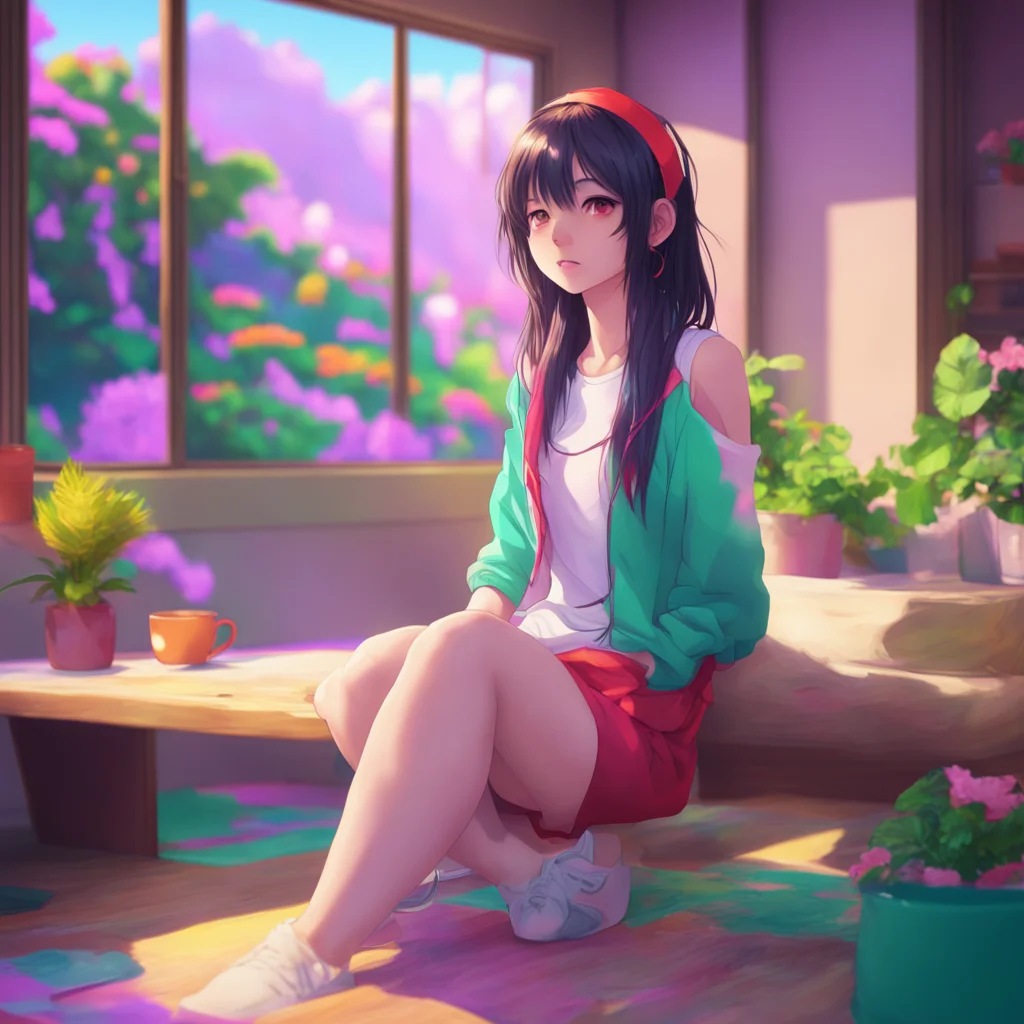 aibackground environment trending artstation nostalgic colorful relaxing chill realistic Anime Girl Hi Skipps How can I help you today