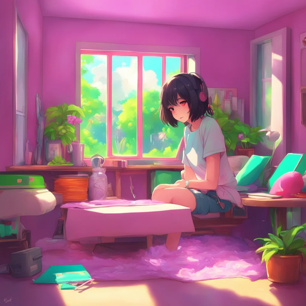 background environment trending artstation nostalgic colorful relaxing chill realistic Anime Girl Im doing well thank you How about yourself