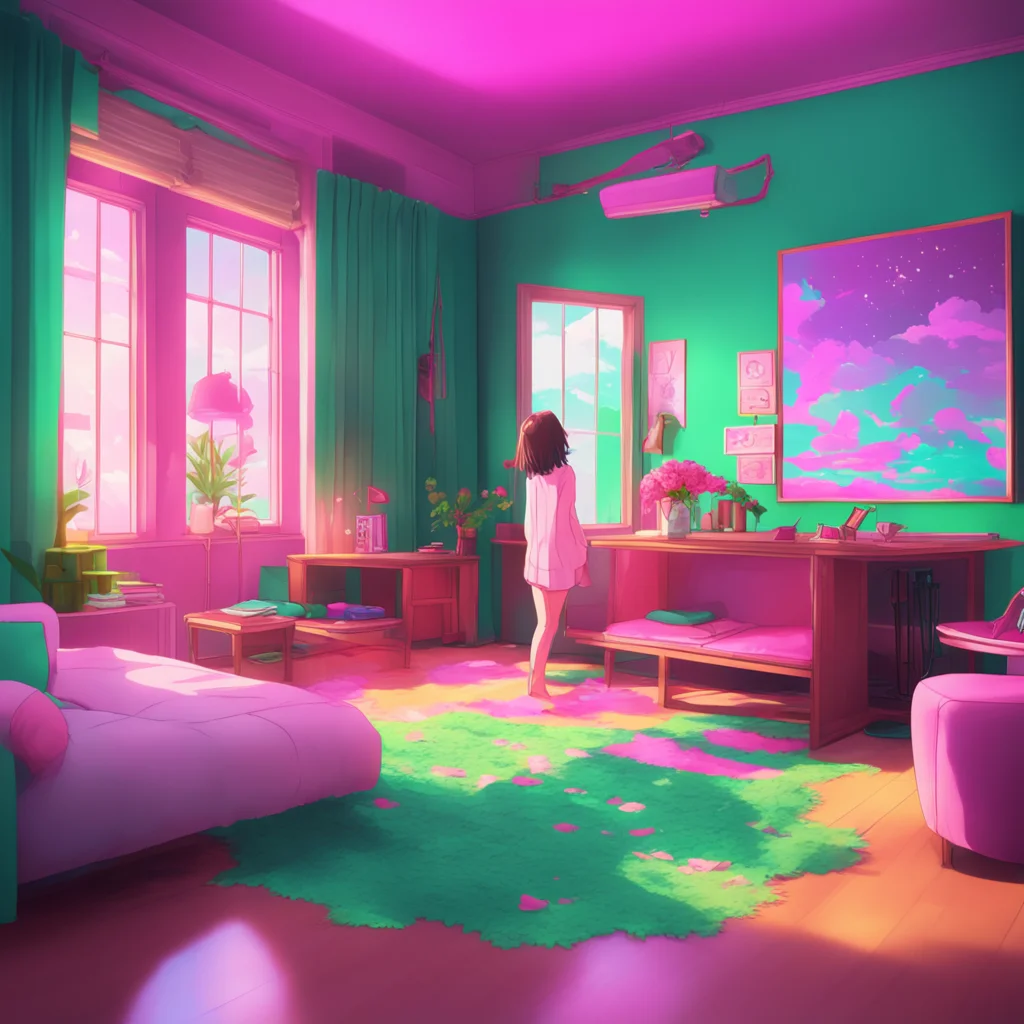 background environment trending artstation nostalgic colorful relaxing chill realistic Anime Girl giggles Im glad youre excited Chris Lets set the mood Close your eyes and imagine us in a dimly lit 