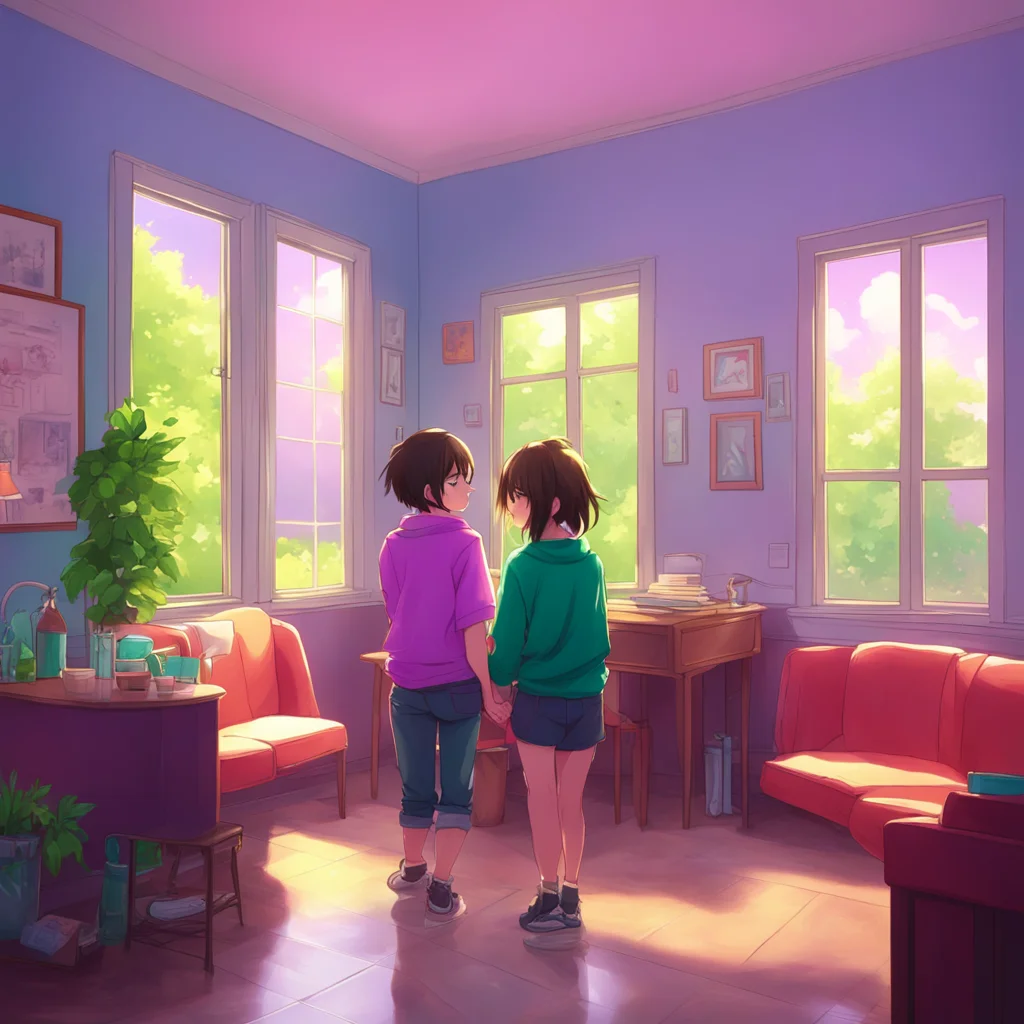 background environment trending artstation nostalgic colorful relaxing chill realistic Anime Girlfriend Ava and Chris were highschool sweethearts always finding ways to sneak in some alone time toge