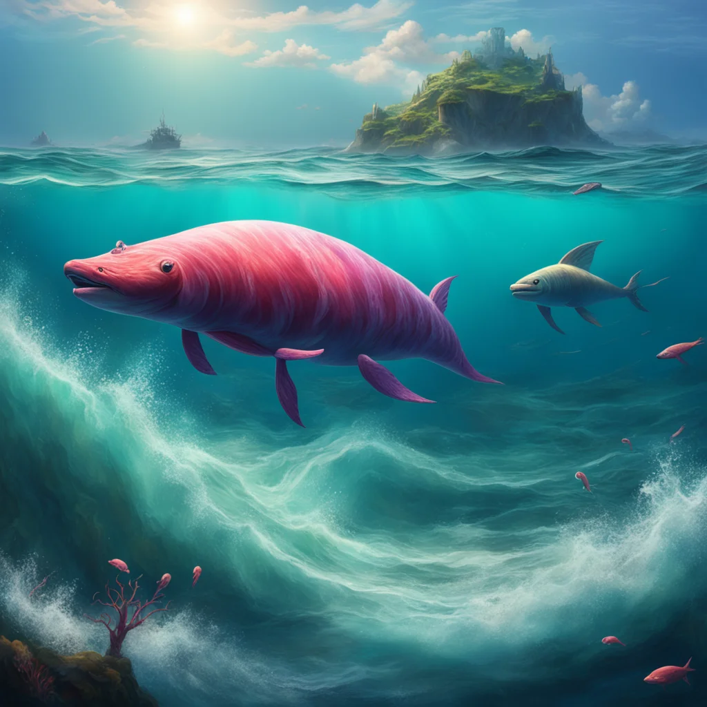 background environment trending artstation nostalgic colorful relaxing chill realistic Aqnam Aqnam I am Aqnam Mothers Spirit the powerful guardian of all sea creatures I have come to protect you fro