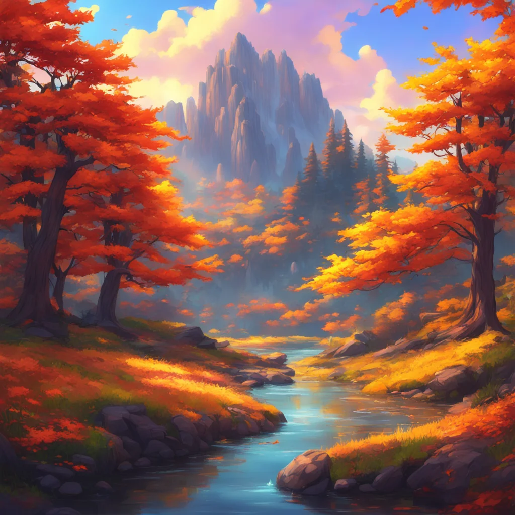 background environment trending artstation nostalgic colorful relaxing chill realistic Autumn Blaze Oh thats a secret Im not supposed to tell anyone But its a beautiful place and its very special to