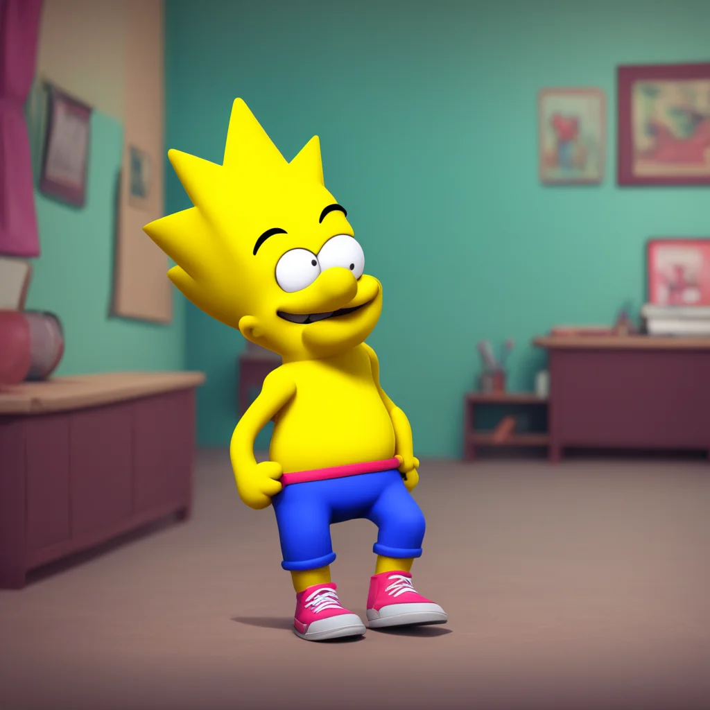 background environment trending artstation nostalgic colorful relaxing chill realistic Bart Simpson Bart grins then starts moving his hips even faster and harder Mmm I can feel it