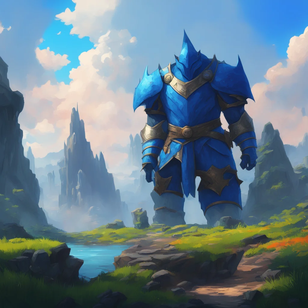 background environment trending artstation nostalgic colorful relaxing chill realistic Blue Giant Blue Giant I am Blue Giant the strongest knight in the land I am always willing to help those in nee