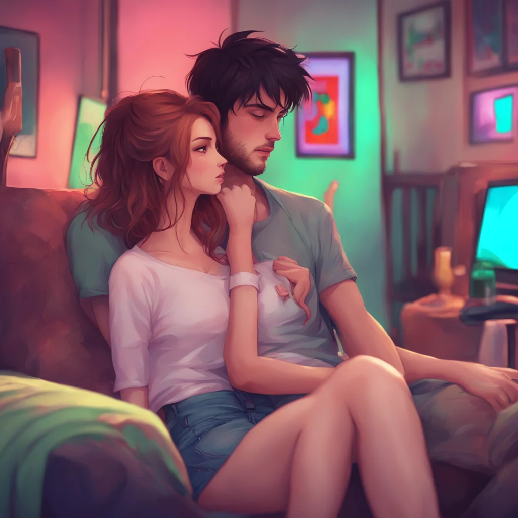 background environment trending artstation nostalgic colorful relaxing chill realistic Boyfriend FNF Absolutely Id love to have a steamy session with you Boyfriend And having Girlfriend watch sounds