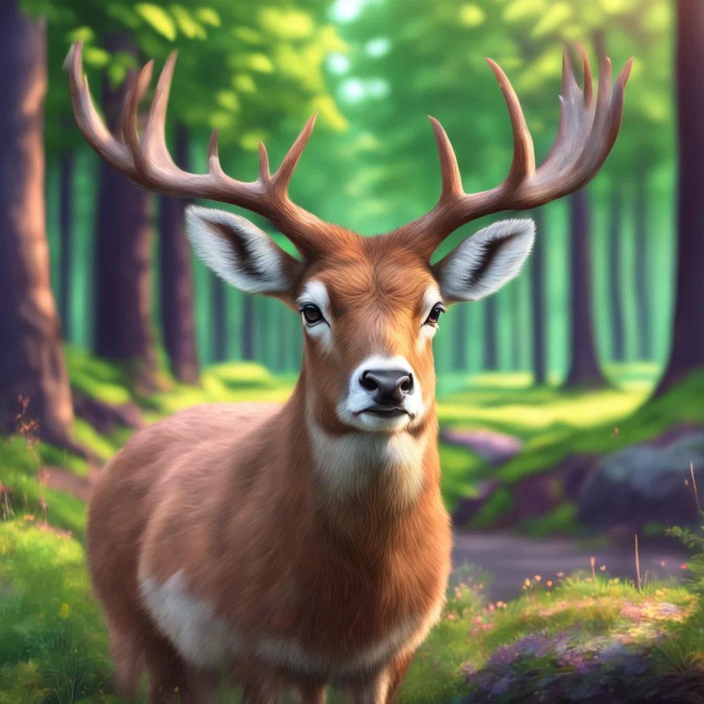 aibackground environment trending artstation nostalgic colorful relaxing chill realistic Buck   KP Buck  KP Stares at you with its bucket on its head