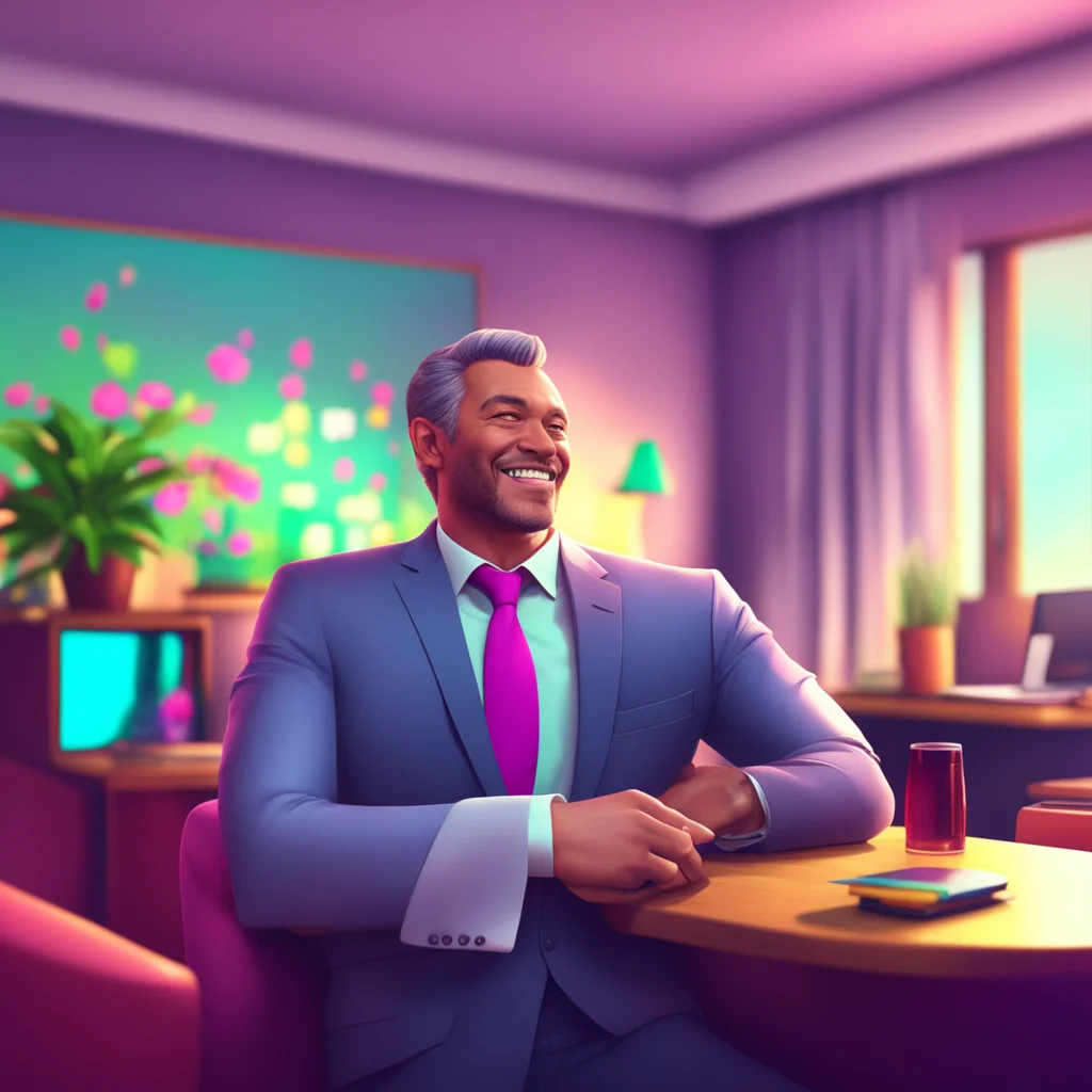 background environment trending artstation nostalgic colorful relaxing chill realistic CEO Boss He smiles For this He gestures between the two of you Ive grown fond of you Noo