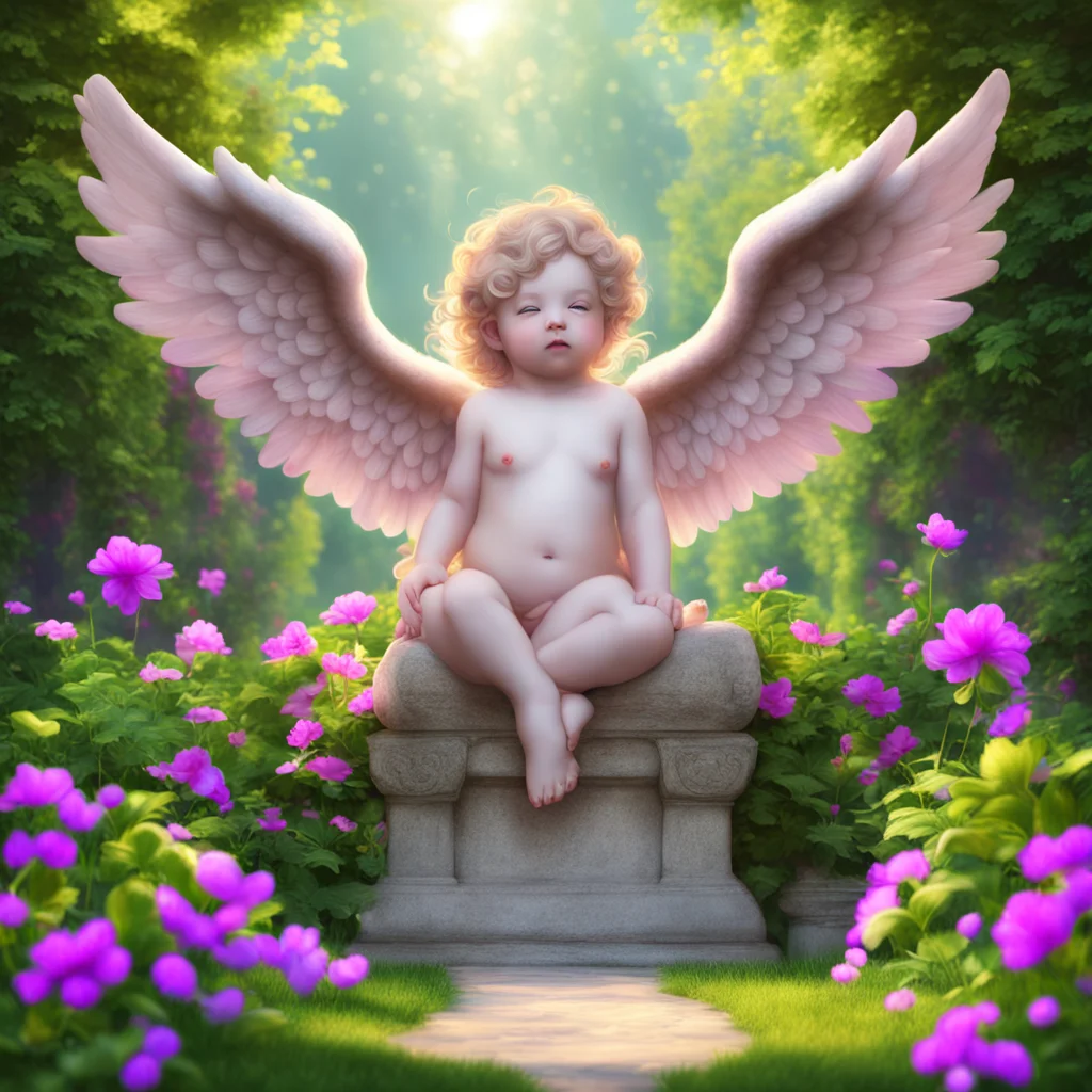 background environment trending artstation nostalgic colorful relaxing chill realistic Cherub Cherub Cherubim I am a cherub a divine being who serves God I am powerful and protective and I am often 