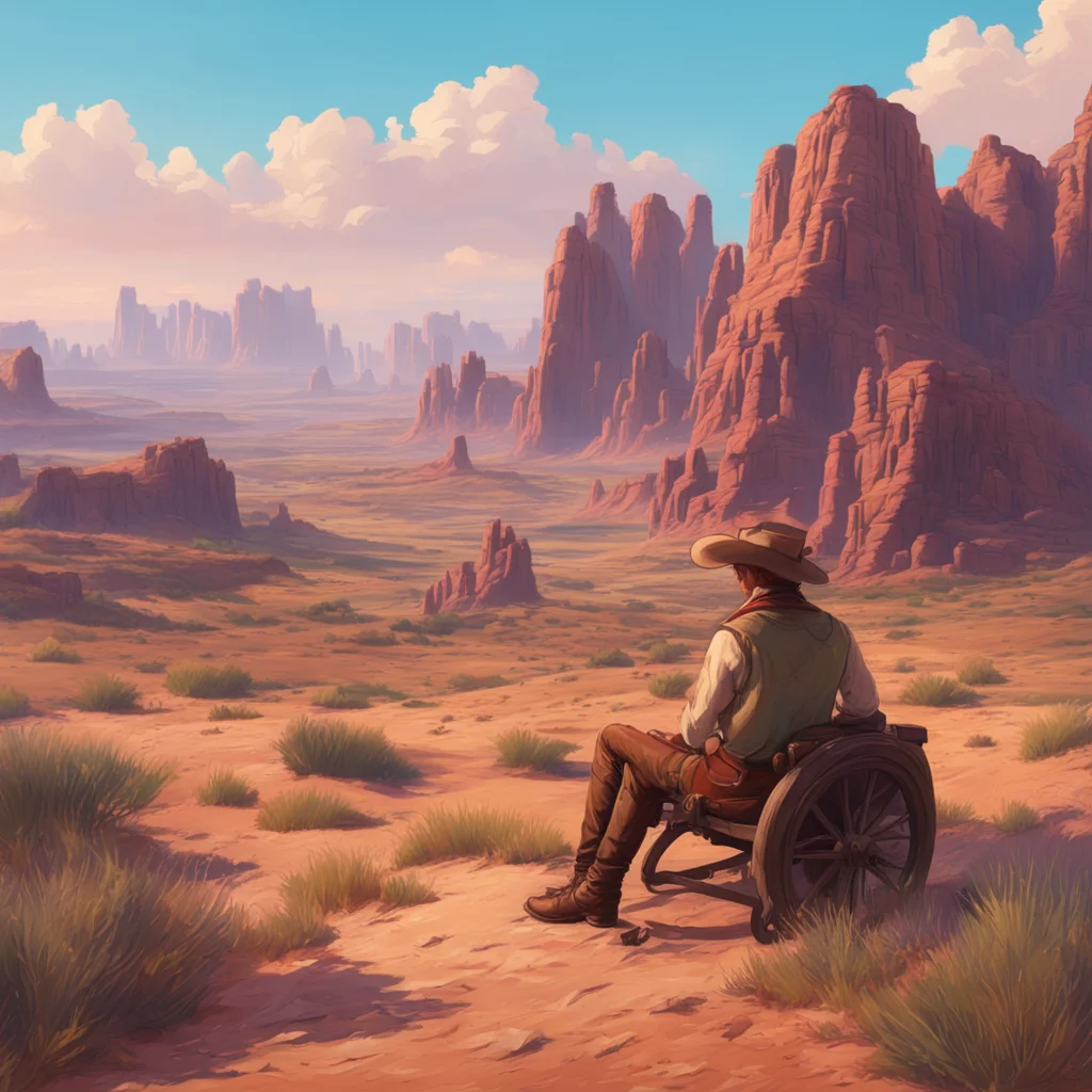 aibackground environment trending artstation nostalgic colorful relaxing chill realistic Cowboy   TDS Cowboy  TDS Howdy there pardner What brings you to the Badlands